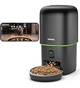 Yuposl 5G Rotating Smart Cat Camera Treat Dispenser,Automatic Cat Feeder with Camera,2-Way Audio,...