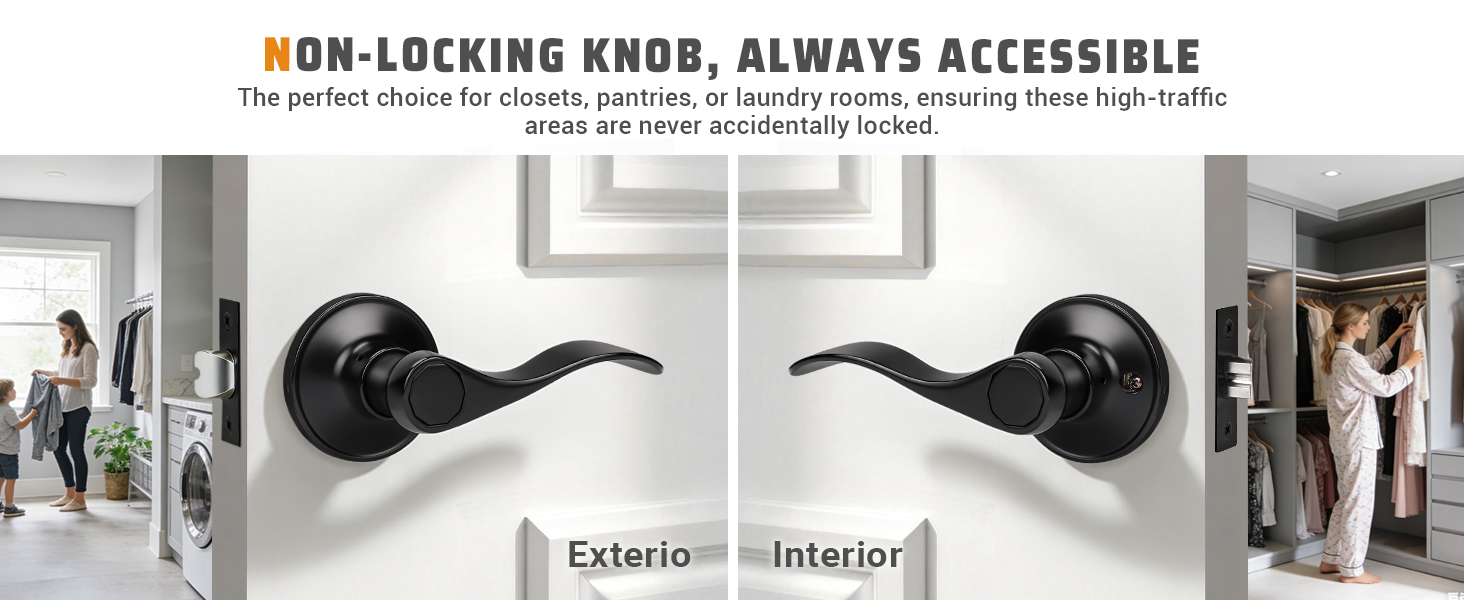INTERIOR DOOR KNOB
