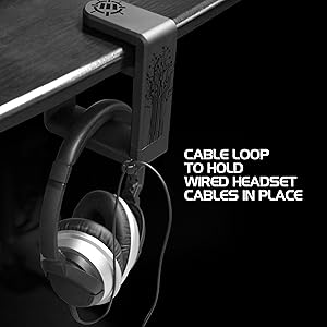 Cable going through the loop