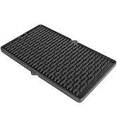 7404 Cast Iron Reversible Griddle for Summit Series Gas Grills, Replacement Parts for Weber Summi...