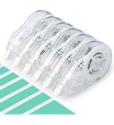 M&amp;G 6 Pack Correction Tape Set, Total 72M/236FT Correction Tape Clear Writing with No Drying Time...
