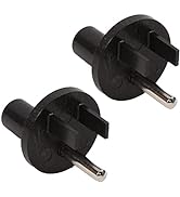 Static Care Banana Jack Outlet Plug Adapter | Universal Ground 3 Prong Outlet Earth Connection | ...