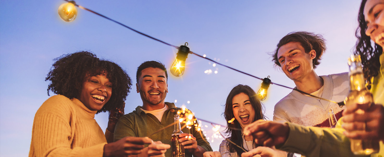 25 ft outdoor string lights