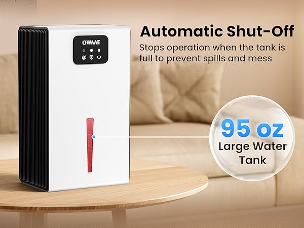 automatic shut off dehumidifier