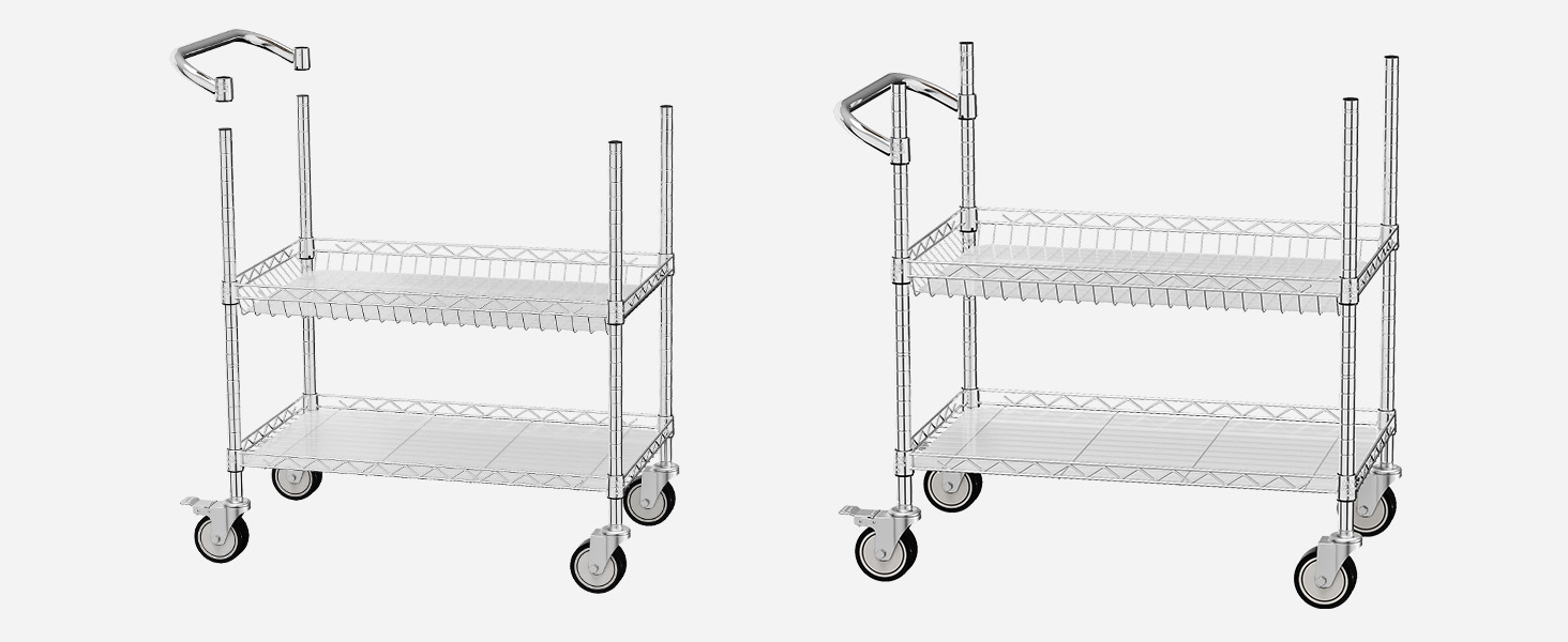 rolling kitchen cart
