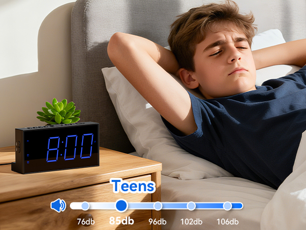 digital clock for bedroom