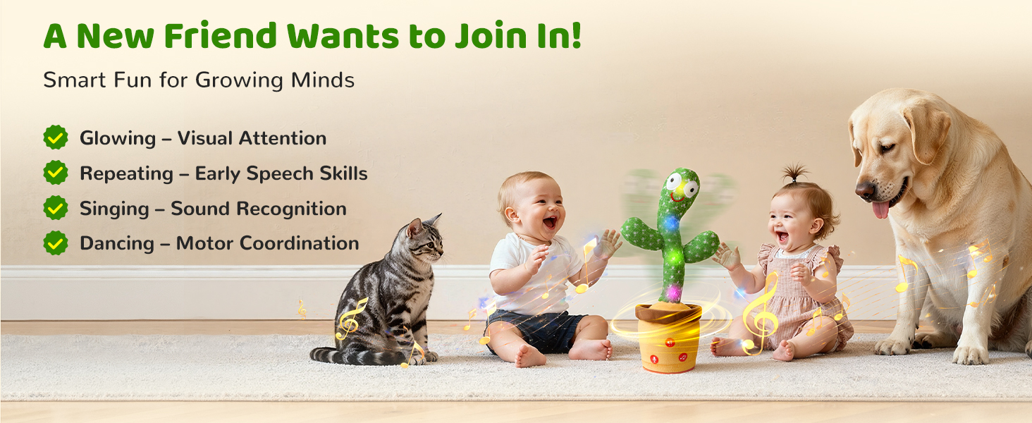 Fun for Babies — A New Friend That Helps Them Listen, Talk, Move and Discover