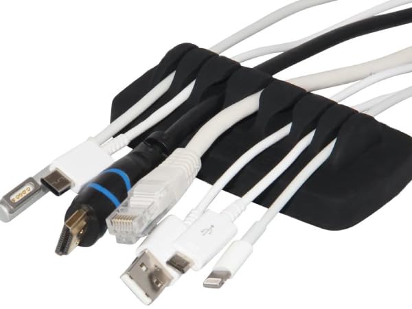 envisioned black weighted cord holder