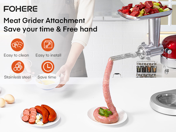 meat grinder attachment