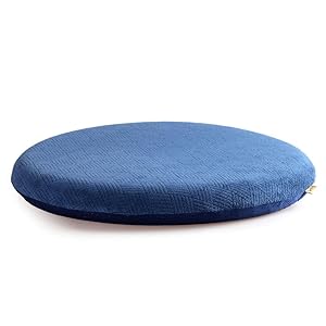 navy round chair cushion 16