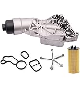 Bomunik 11428585235 11428511391 Alloy Aluminum Oil Cooler Filter Housing Assembly 2014-2024 For B...