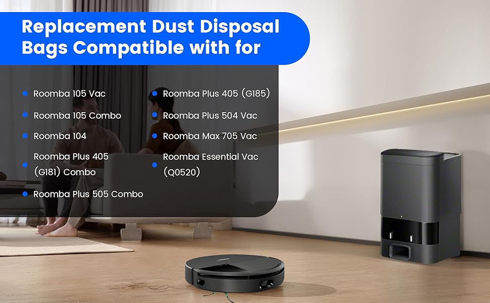 roomba 105 vacuum bags