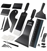 Gomake Window Tint Kit Vinyl Wrap Tool Car Windshield Back Window Tinting Tools with Bulldozer Sq...