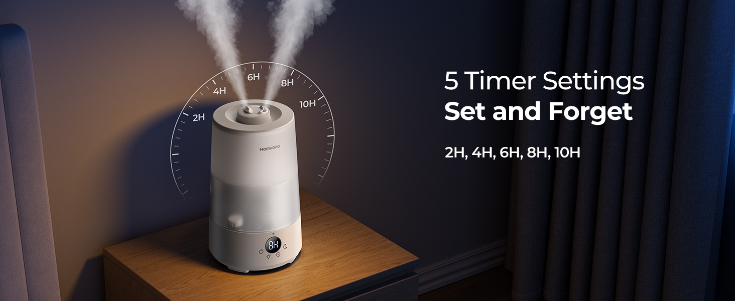 humidifier with timer