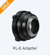 K&amp;F Concept PL-E Mount Lens Adapter, PL Lens Converter Compatible with Sony E/NEX Mount Adapter