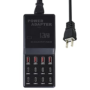 12-in-1 USB C Desktop Charger