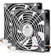 GDSTIME 120mm x 25mm PWM 4PIN Computer Case Fan, Powerful 120x120x25mm 12V DC Brushless Cooling F...