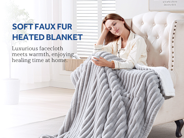 electric blanket throw