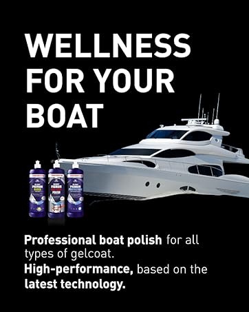 Polishes for all type of gelcoat as in boats and caravans