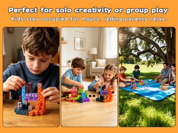 magnetic building block