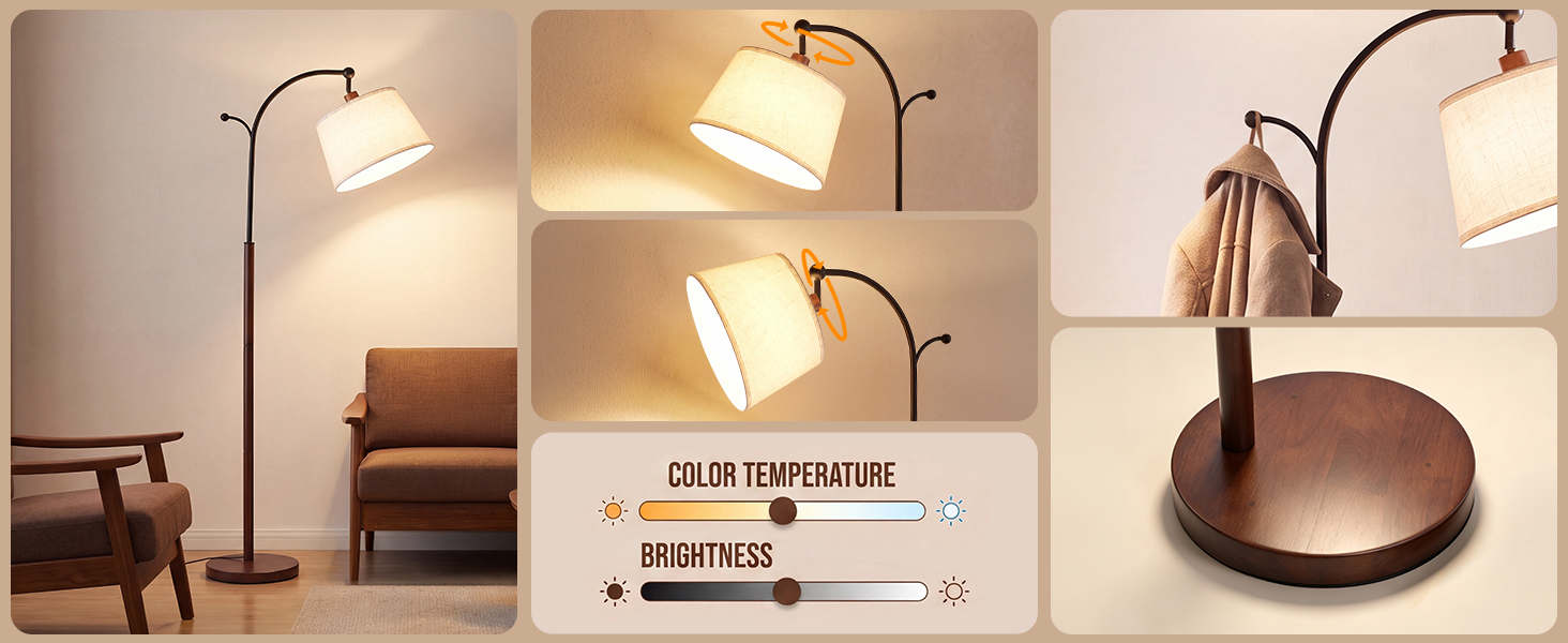 mid century floor lamp