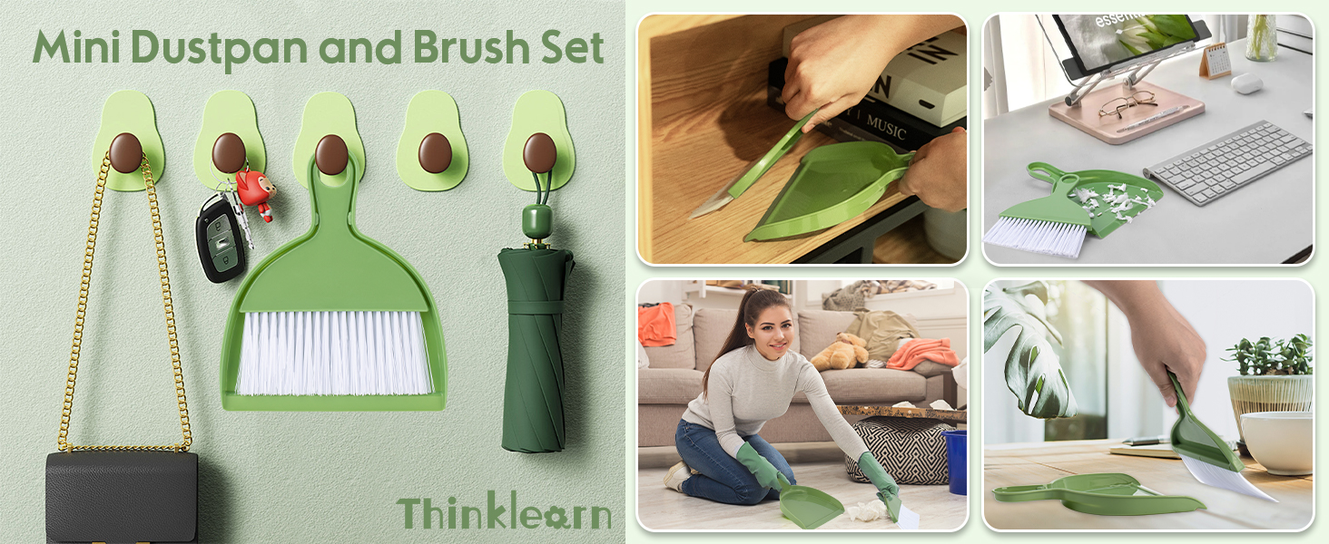 Small Broom and Dustpan Set