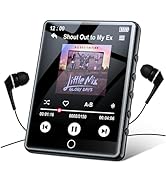 64GB MP3 Player Bluetooth 5.1, 2.8-inch Touch Screen Music Player, Portable Bluetooth MP3 Player ...