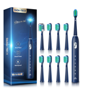 Electric Toothbrush for Adults Kids Electric Toothbrush Rechargeable Sonic Toothbrush Ultrasonic ...