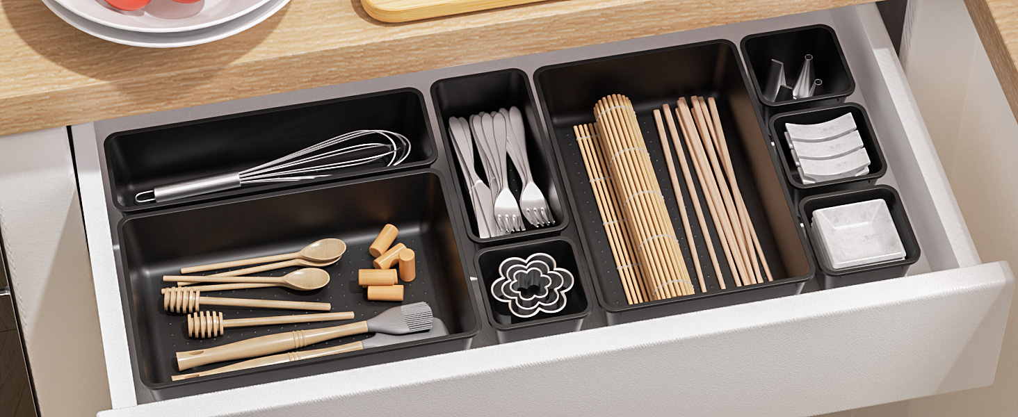 kitchen drawer organizer