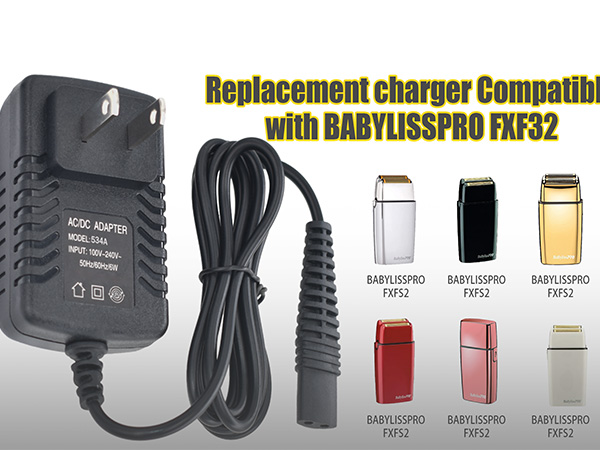 Replacment for BaByliss PRO Shaver FXFS2 Charger