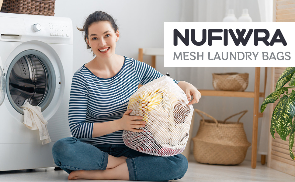 Mesh laundry bags
