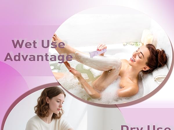 Wet&amp;Dry Use Shaver