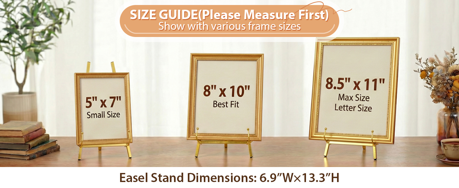 easels for display decorative plate
