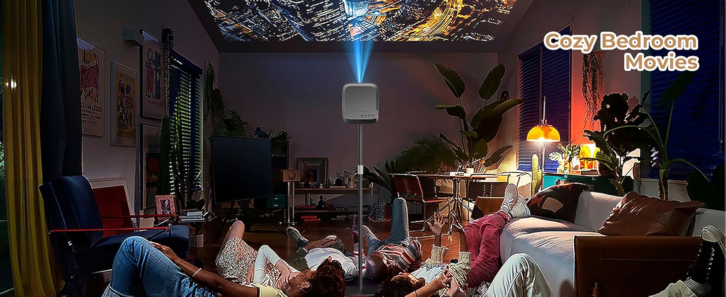 bedroom projector stand