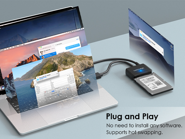 SATA to USB Type-A Hard Drive Cable