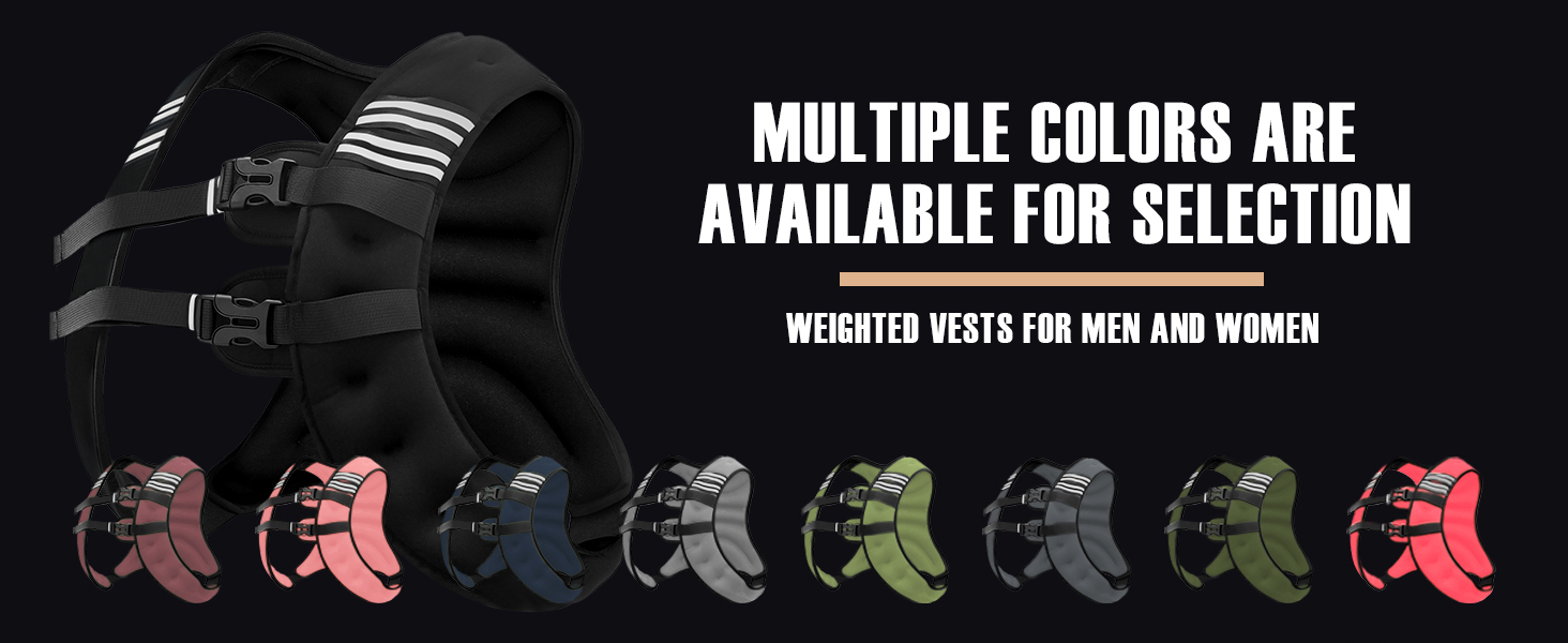 NATURELUX Weighted Vest Men or Women