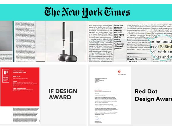 BEBIRD PRO NOTE5 NEW YORK TIMES REPORTS IF DESIGN AWARD RED DOT DESIGN AWARD