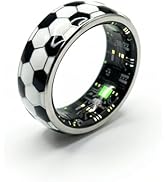 GINIXPIONE Football Smart Ring for World Cup Women Men, Fitness &amp; Vital Signs Monitoring, Sleep T...