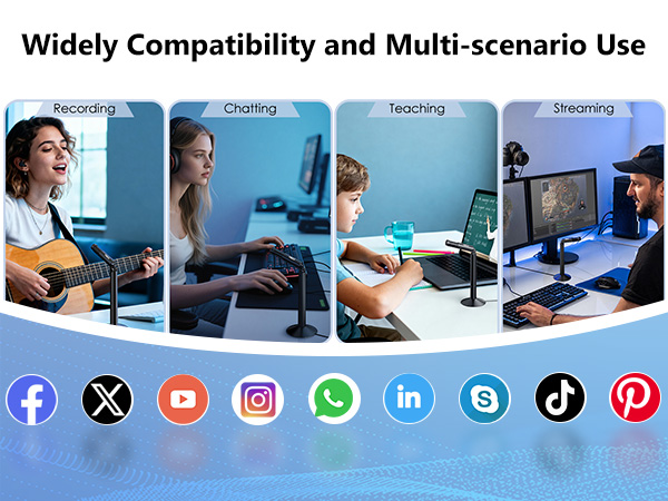USB microphone for laptop