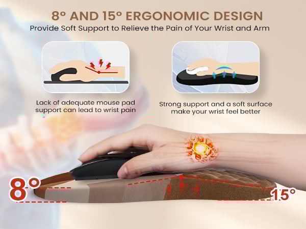 arm rest for desk keyboard mat keyboard and mouse rest ergonomic wrist rest keyboard wrist pad