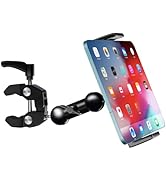 GSYXERGILES iPad Holder for Mic Stand, 360° Rotating Multi-Axis Tablet Mount for 4.7-13" Devices,...