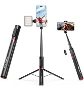 SmallRig x Drex Lee Boom Selfie Stick ST30 Lite, 57.9" Automatic Tripod Stand with Remote and Col...