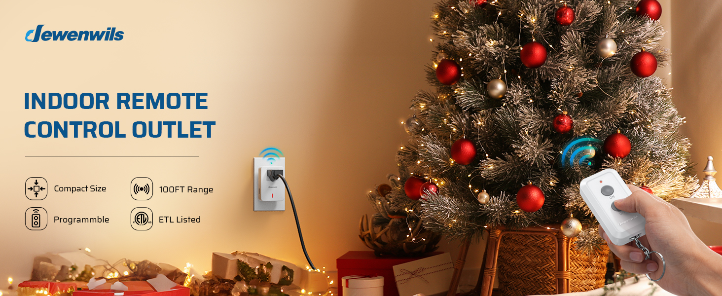 remote light switch for Christmas tree
