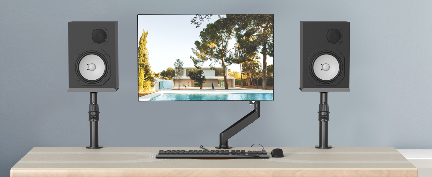 desktop speaker stand