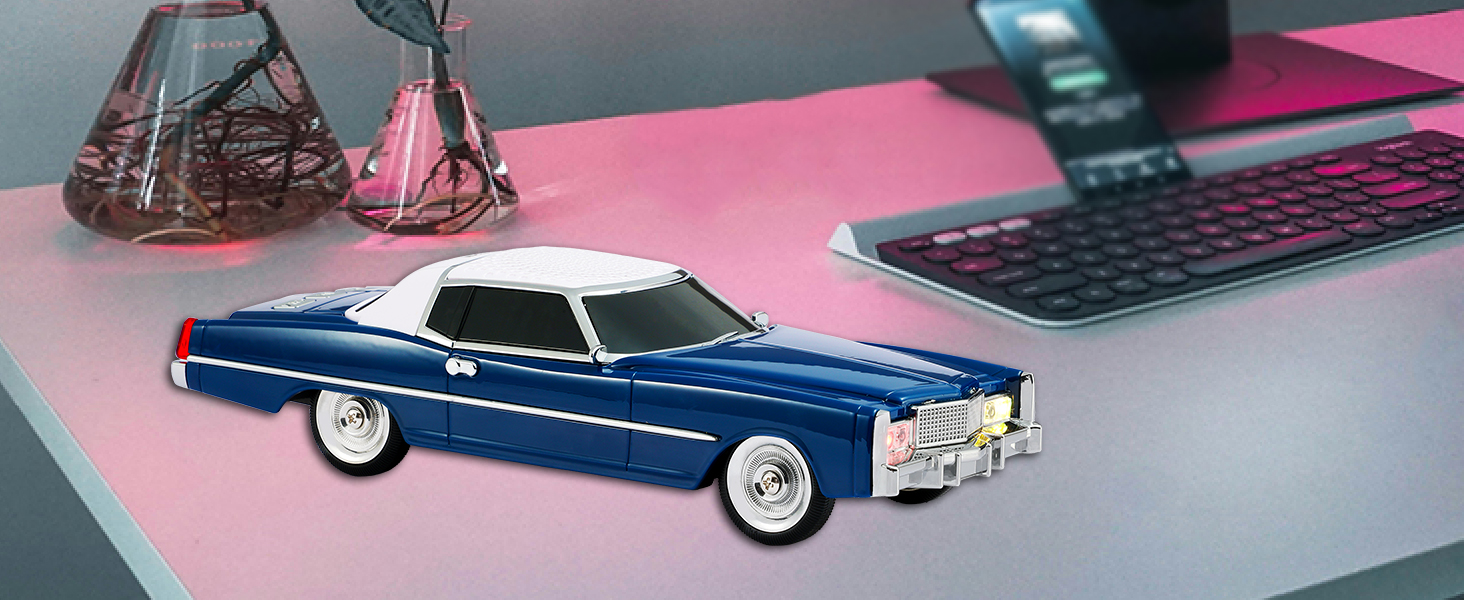 WS-1966 Car Design Bluetooth Speaker for Your Workspace