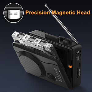 cassette tape recorder