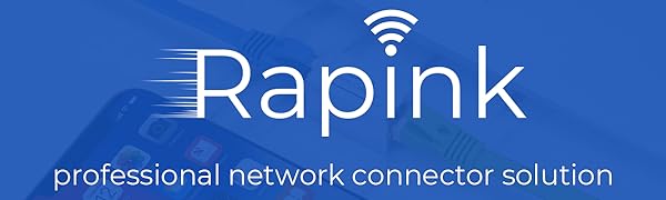 Rapink is for professional network connector sulution