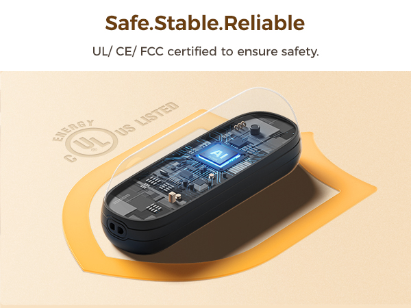 Slim rechargeable hand warmer beside smartphone, pocket heater and travel outdoor gear.