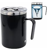 daasigwaa Rechargeable Self Stirring Mug - Magnetic Adsorption Charging | IPX7 | Electric Auto Mi...