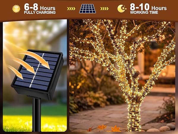 solar string lights